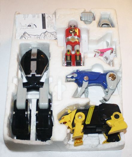 Vintage Mighty Morphin Power Rangers Deluxe Ninja Megazord