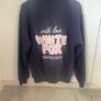 White fox hoodie Image 3