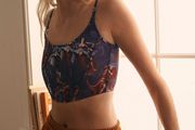Out From Under Urban Outfitters Purple Corset Crop