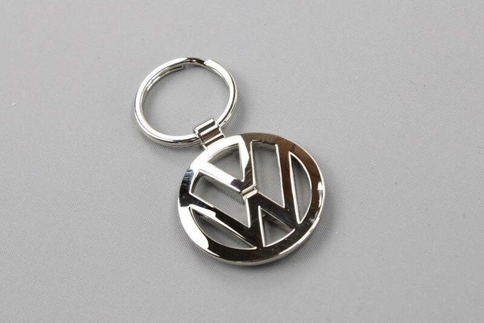 Car Key Chain Emblem Metal Keyring For Volkswagen Scirocco Sharan Golf Passat Tiguan Polo Beetle VW Keychain Accessories