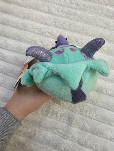 Popetz Triceratops Dinosaur Jumping Plush Toy Sot Teal Purple NO Sounds Eolo Toys Used Please see photos