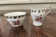 Vintage Royal Tara Jug and Sugar Bowl