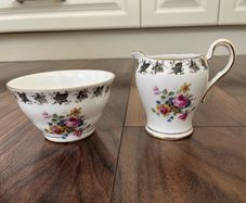 Vintage Royal Tara Jug and Sugar Bowl