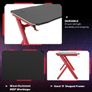 Gaming Desk with RGB LED Lights Image 6