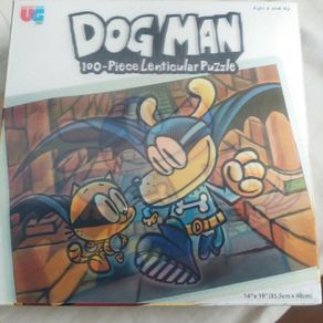 Dog Man 100-Piece Lenticular Puzzle