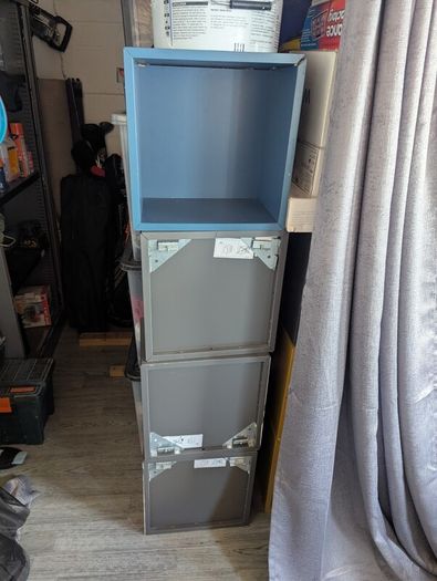 6 Ikea Eket Cubes