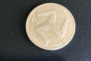 1992 Isle of Man 10 Pence coin