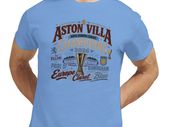 Aston Villa UEFA Europa League Champions 2026 T-Shirt - Commemorative Heavyweight Cotton Tee