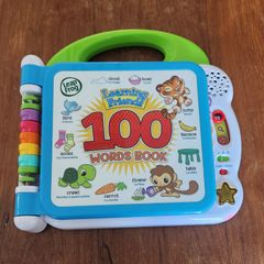 Leap Frog Learning Friends 100 Words Interactive Learning Book