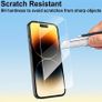 For iPhone 14 Pro Tempered Glass Screen Protector Saver Cover Case Friendly New Image 2