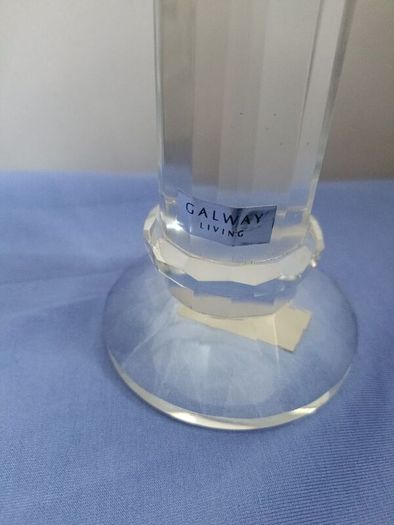 Crystal candle holder