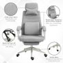 High Back Office Chair Reclining With Footrest Image 5