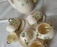 Belleek Coffee Set