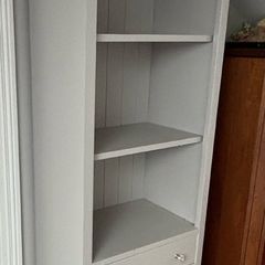Solid oak cabinet with wine rack