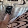 SHEIN wavy stripe print flare leg trousers Size 10 Image 4