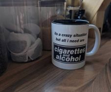 Oasis Inspired Coffee Mug