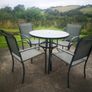 Garden Table and 4 Chairs Image 3