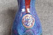 Colm de Ris/ Irish pottery vase