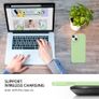 Liquid Silicone Shockproof Case For iPhone 13 Mini Luxury Soft Phone Cover New - Matcha Green - FHT9IP13MLK Image 6