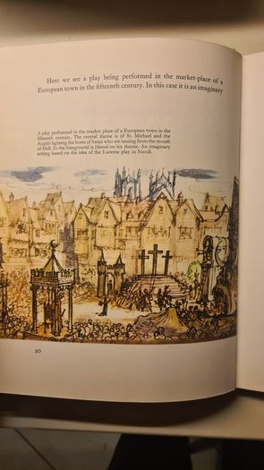 Shakespear's Theatre By C Walter HODGES.VINTAGE FIRST EDITION. Large Volume Book With Dustjacket In Very Good Condition.