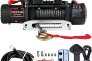 13500lbs Electric Synthetic Rope Winch 12v Recovery Truck Roller
