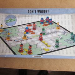 Vintage Sesame Street Don't Worry Board Game 1998