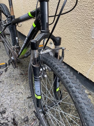 mountain bikes
