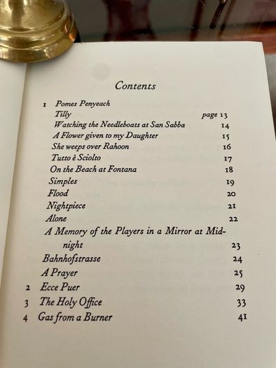 Pomes Penyeach by James Joyce Vintage UK Edition
