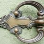 Vintage Ornate Solid Brass Door Knocker Image 7