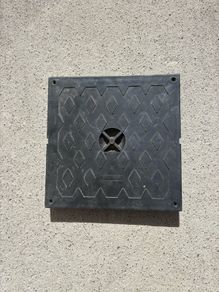 Wavin Waj drainage and sewer systems plastic lid / cover