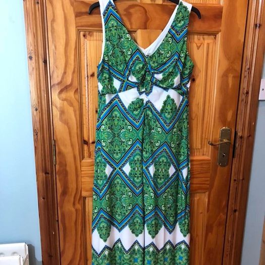 Gerard maxi print dress. Size UK14