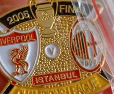 Liverpool AC Milan champions League final match pin