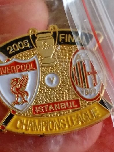 Liverpool AC Milan champions League final match pin