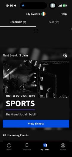 Sports - The Band - 8pm 15th of Oct