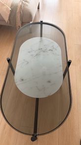 Black Coffee Table Marble