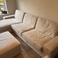 3 Seater Sofa and footstool