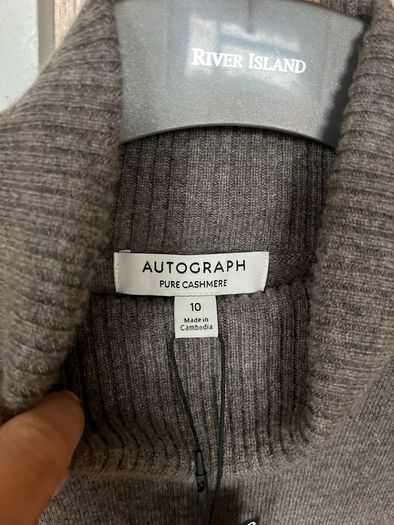 Autograph cashmere jumper size 10 . New