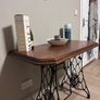 Beautiful early 20th century singer table Image 5