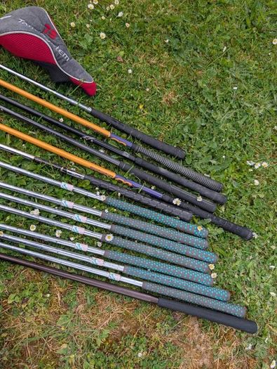 Deadly set of adult golf clubs