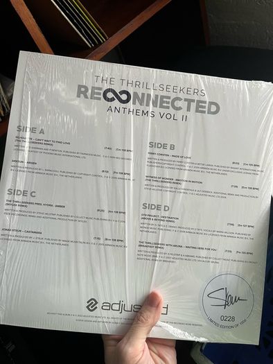 Reconnected anthems Vol 1-2. 12" vinyl