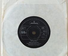 Big Country 7" Vintage Cut Vinyl Record "Irish Pressing" 1986 (Mfd In Ireland) Hard To Acquire (Super Rare)