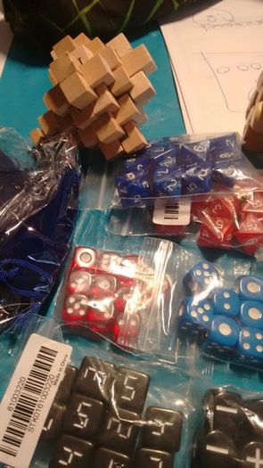 Mental maths dice wooden Abacus puzzle game