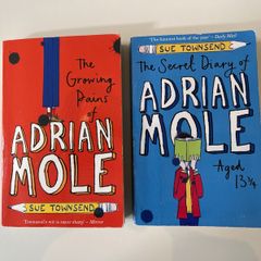 Adrian Mole Books x2 - Sue Townsend