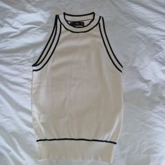Mango Cream & Black Top