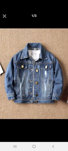 boys denim jacket bnwt