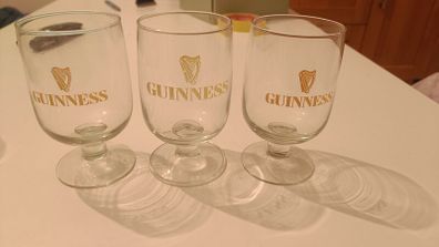 Vintage Guinness glasses