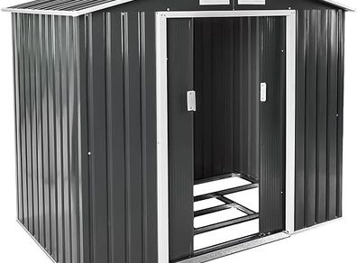 Metal Tool Shed Garden Shed Pitched Roof Metal B