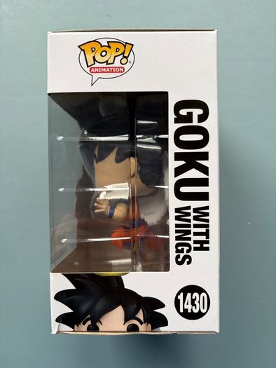 Funko Pop - Goku with Wings 1430 Flocked - Dragonball Z Anime - Vinyl Action Figure