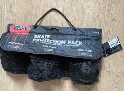 No Fear skate protection pack