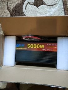 5000w 12v Pure Sine Wave Power Inverter Voltage transformer DC12V to AC 220V Converter+2 LED Display